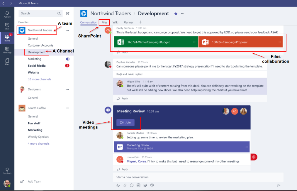 Microsoft Teams with a Dynamics 365 Channel