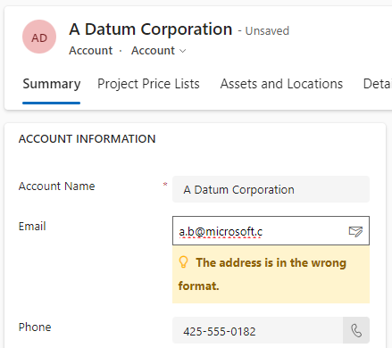 Power Apps : Smart Email Address Validation