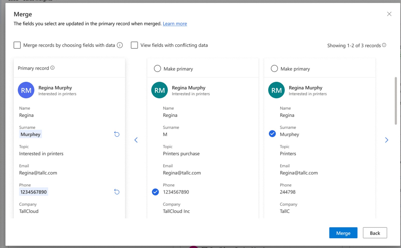 Dynamics 365 Sales Duplicate Lead Detection with !! MERGE !!