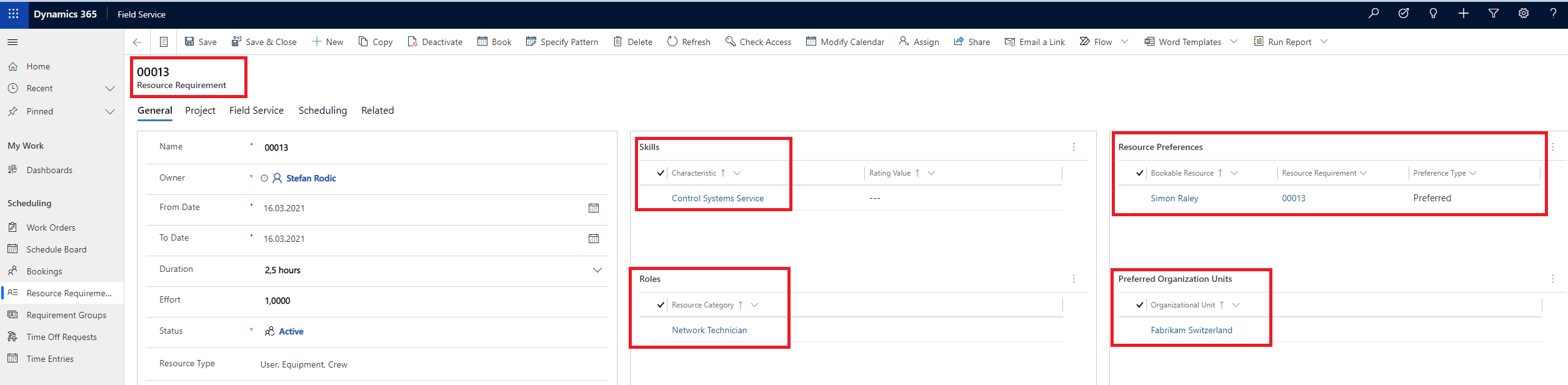 Dynamics 365 Field Service HowTo