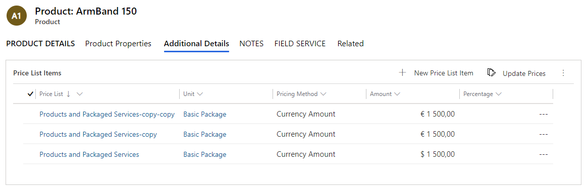 Dynamics 365 Field Service Settings