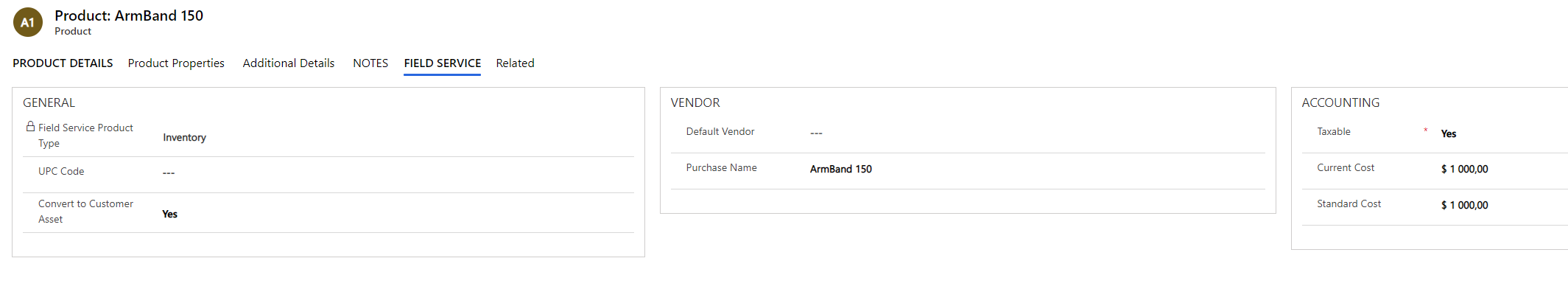 Dynamics 365 Field Service Settings