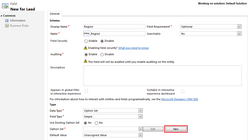 first-step-overview-of-options-set-field-in-dynamics-365-dynamics