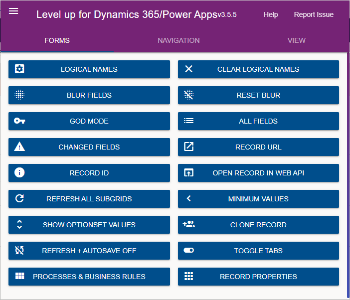 Dynamics 365 Chrome extension Levelup