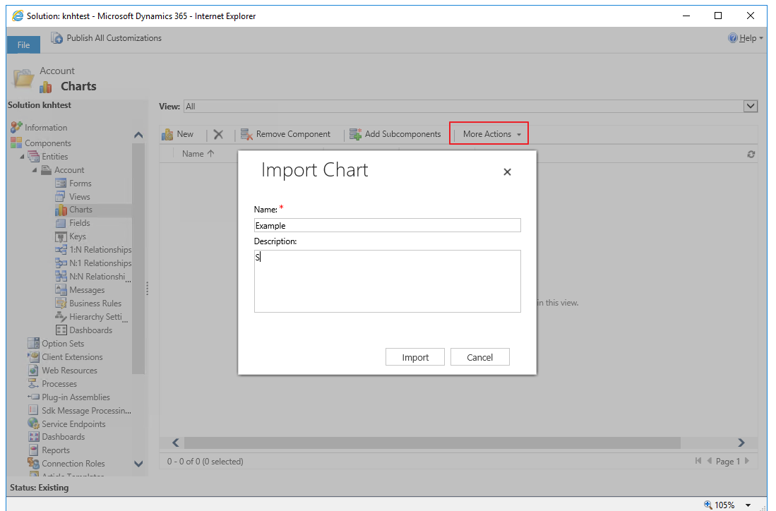 import chart