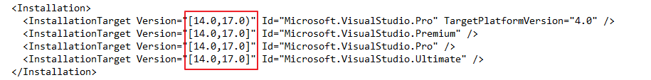 Config for VS2019