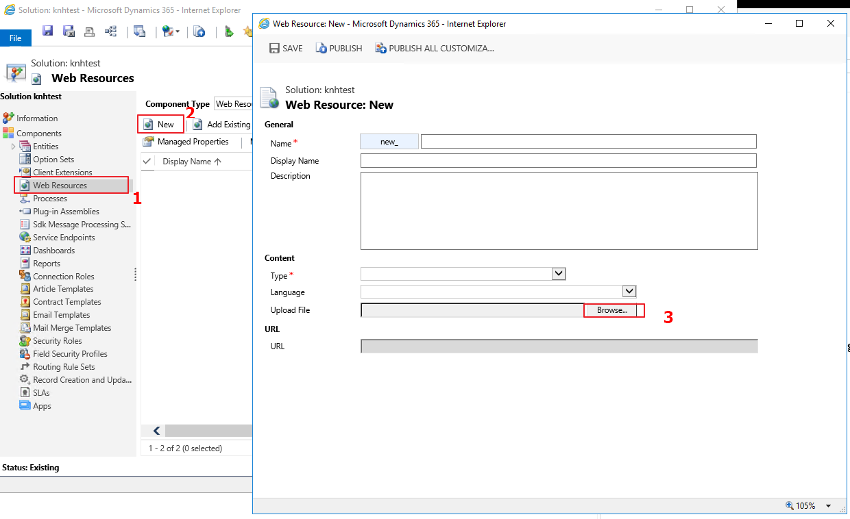 Dynamics 365 : Custom chart with HTML and JS