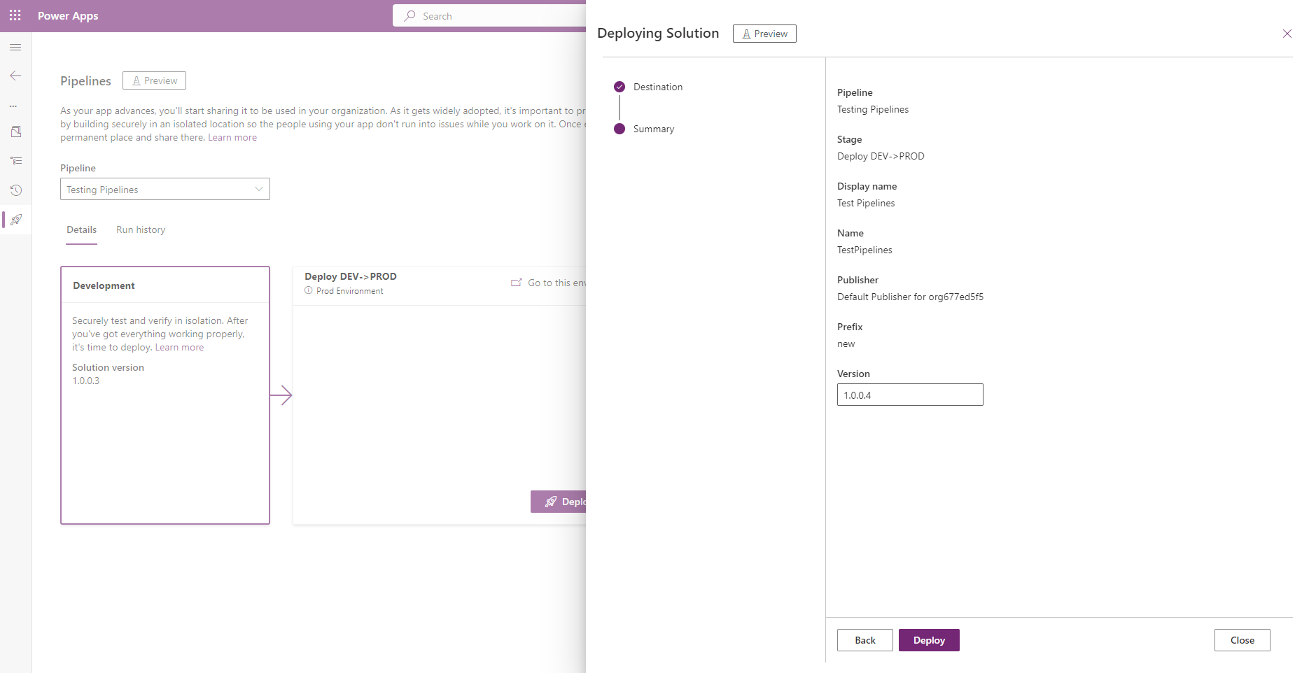 Power Platform Managed Environments and Pipelines