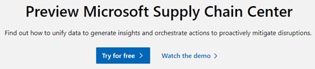 Getting started with Microsoft Dynamics 365 Supply Chain Center