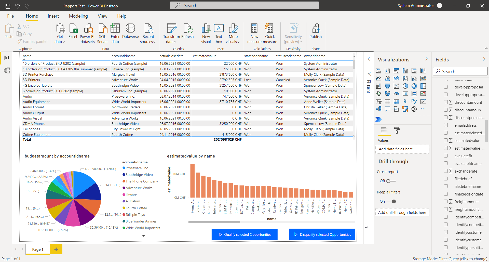 Power Automate embedded in Power BI