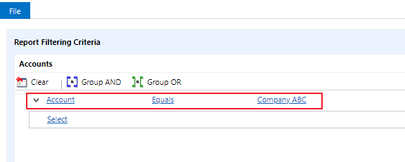 Dynamics 365 Enable pre-filtering for SSRS report