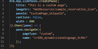 SidePaneCodeJS