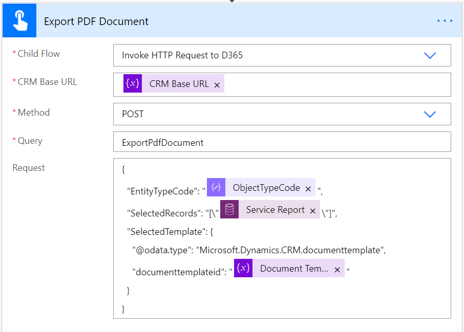 calling a childflow in Power Automate