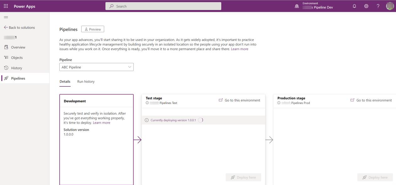 Pipelines in Power Platform