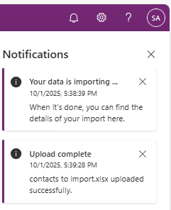 Notifications