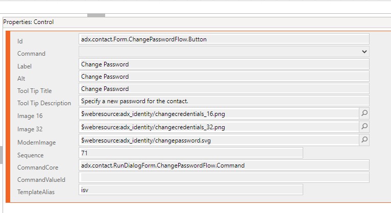 Change PowerApps Portal login password by using JavaScript