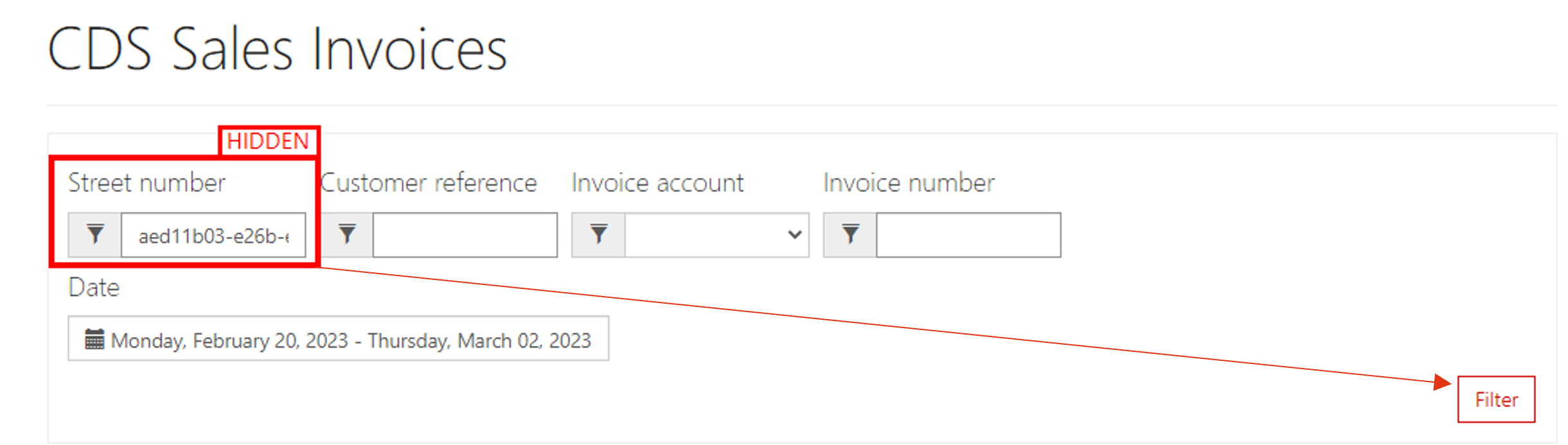 Filtering Dynamics 365 Finance and Operations Dataverse Virtual Entities in Customer Portal