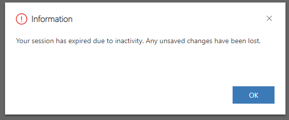 Inactivity Timeout Detection for Your Safety