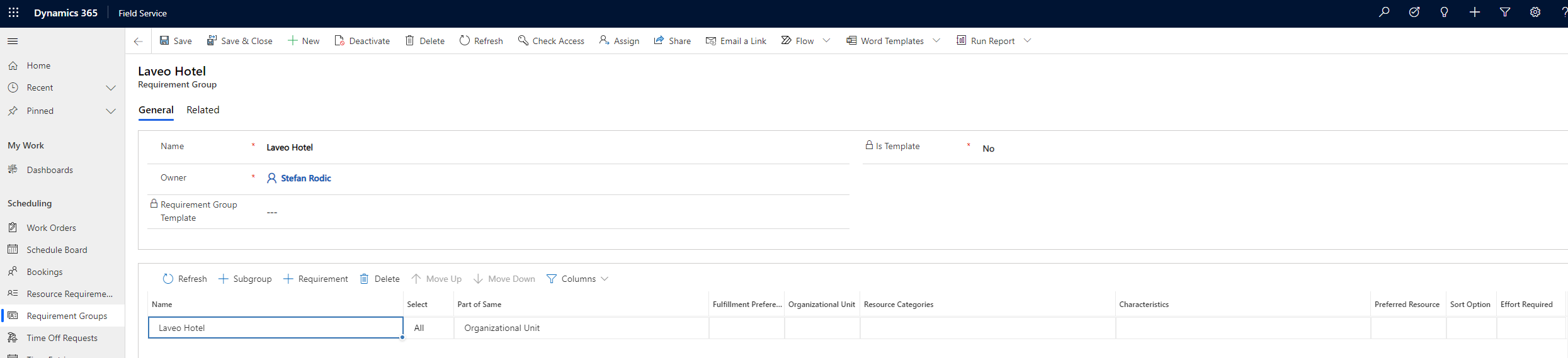 Dynamics 365 Field Service HowTo