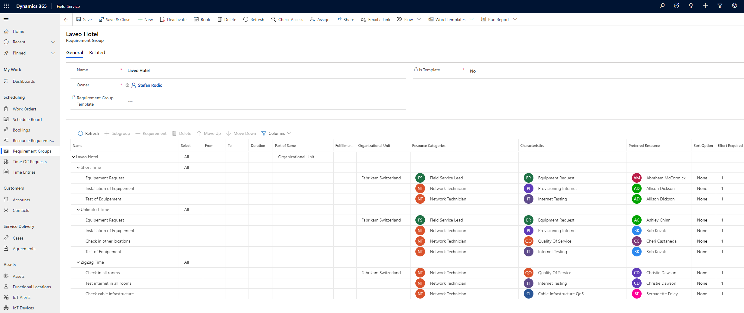 Dynamics 365 Field Service HowTo