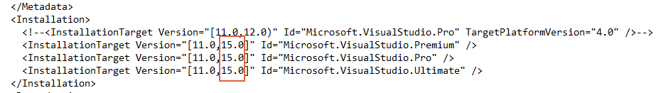 Config for VS2017