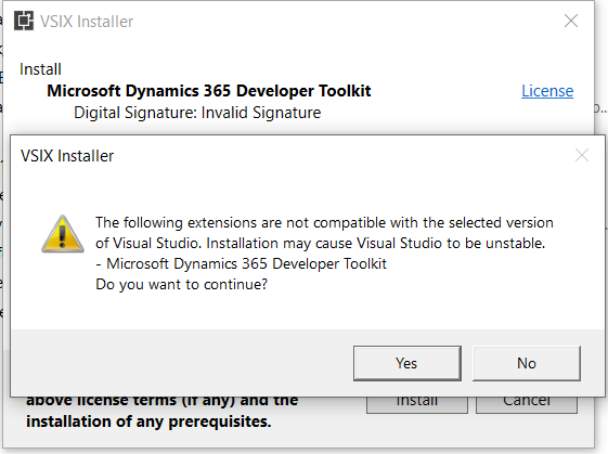 Install Dynamics 365 Developer Toolkit