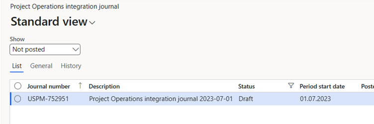 Integration journal