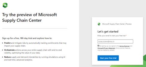 Getting started with Microsoft Dynamics 365 Supply Chain Center