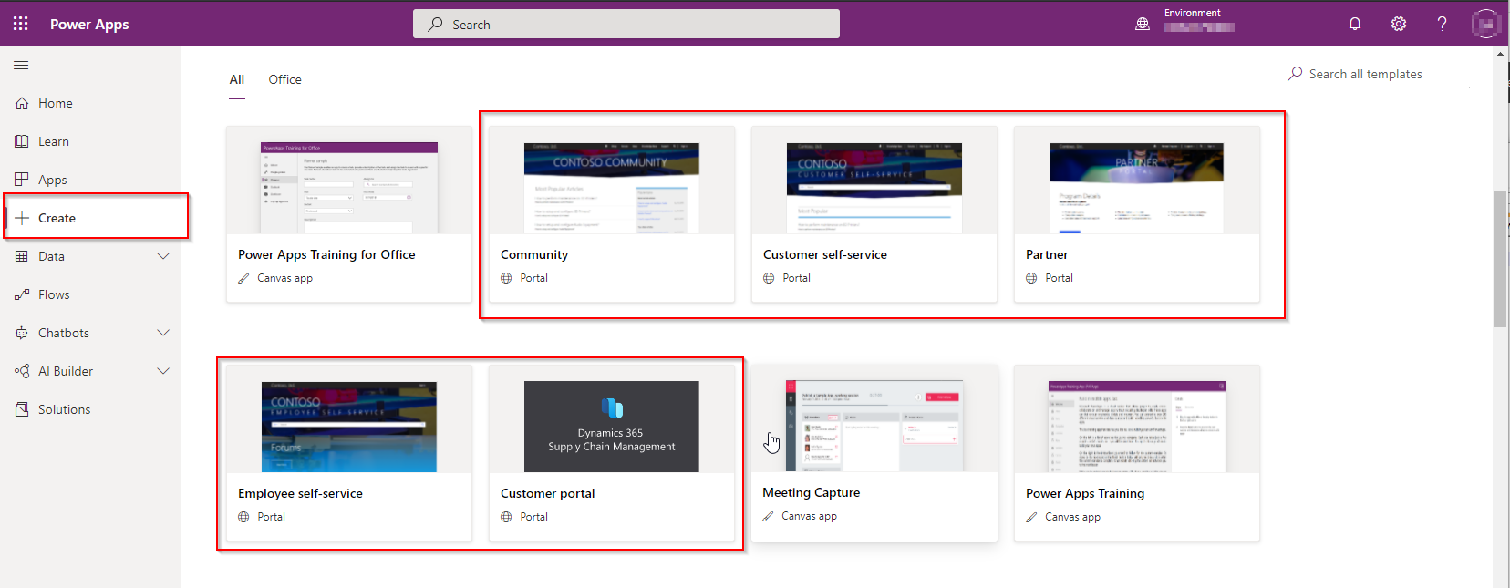 PowerApps Portal : Tutorial How to create a portal