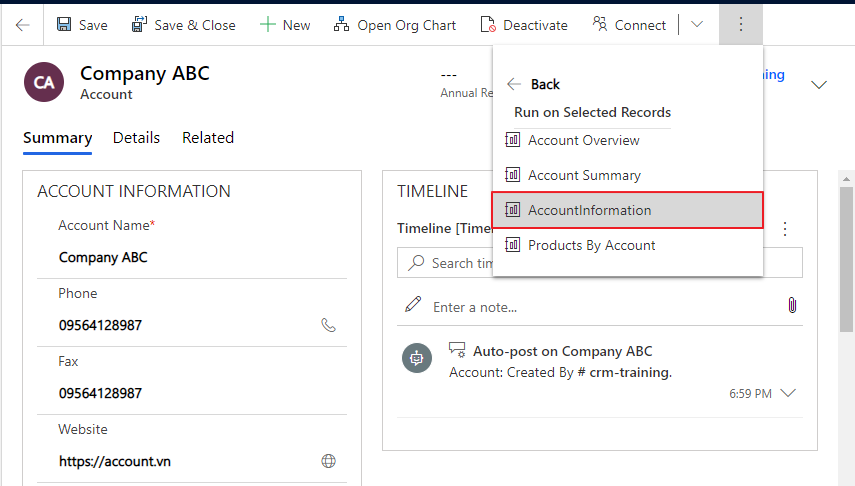 Dynamics 365 Enable pre-filtering for SSRS report