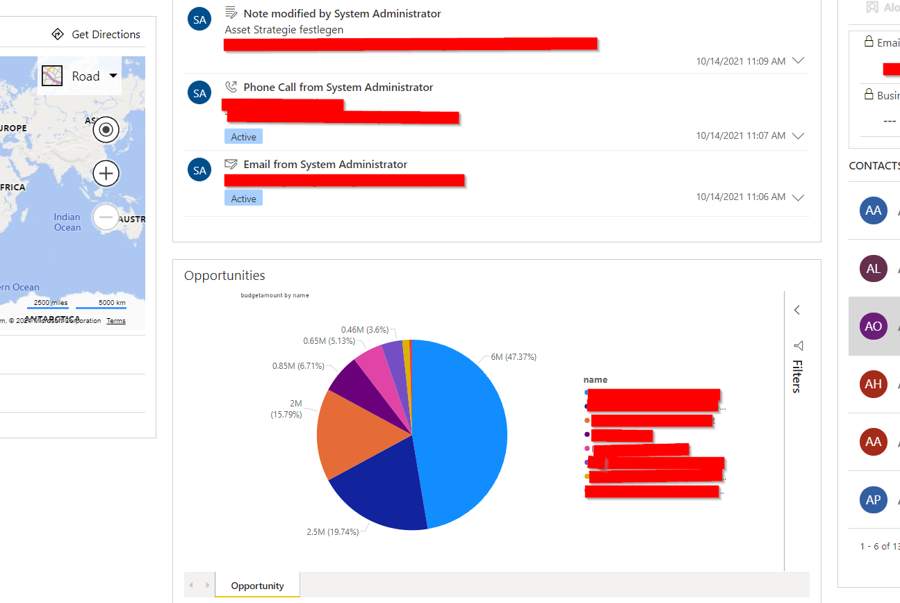 D365 : How to embed a Power BI dashboard to an entity form