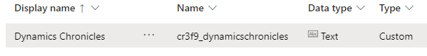 Dataverse : How to change format of existing columns