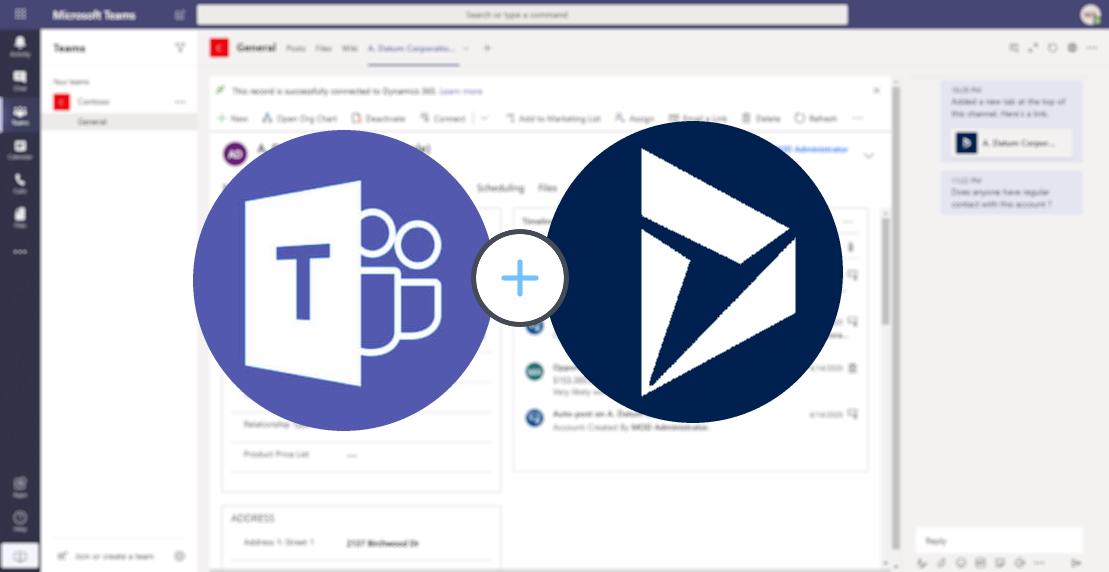 Teams + Dynamics 365