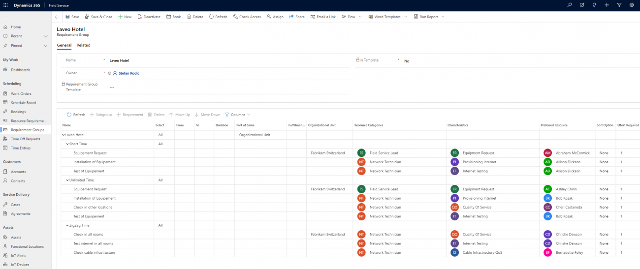 Dynamics 365 Field Service HowTo