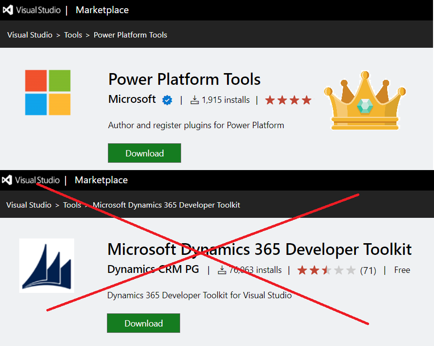 Power Platform Tools for Visual Studio