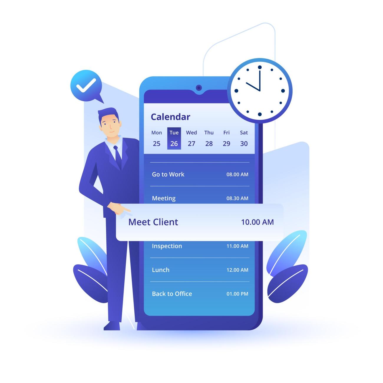 Account Management with Scheduling Automation