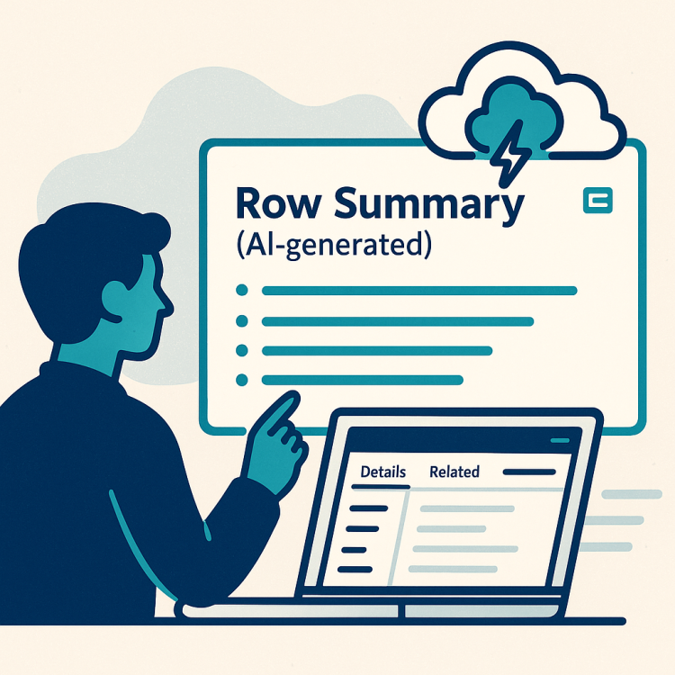 Row Summary in Model-Driven Apps
